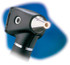 Hillrom  22821 PocketScope Otoscope/ Throat Illuminator, AA Alkaline Battery Handle & Soft Case (US Only) 