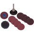 PFERD 42789 Disc Kits; Abrasive Type: Coated; Non-Woven ; Abrasive Material: Aluminum Oxide; Silicon Carbide ; Grade: Medium ; Number Of Pieces: 11.000 ; Number Of Pieces: 11.0