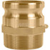 RubberWorx RBX-F-BR-250 F Type Quick Coupling: 2-1/2" Hose ID, 2-1/2"