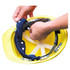 OccuNomix® Terry Toppers® Snap On Hard Hat Sweatband, Terry Cloth, Navy, 100 PK