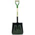 The AMES Companies, Inc. RAZOR-BACK® Steel Coal Shovel, 14.5 in L X 13.5 in W Blade, 27 in White Ash D-Grip Handle