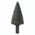 Greenlee® GSB Series Step Bit, 1-1/8 in, 3/16 in to 1/8 in dia Cutting, 5-Step