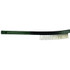 Advance Brush Curved Handle Scratch Brushes, 13-3/4 in L, 3 X 19 Rows, SS Wire, Plastic Handle