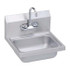 ELKAY. SEHS-17X Hand Sink: Wall Mount, Manual Faucet, 300 Stainless Steel