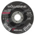 Weiler® Wolverine® Grinding Wheel, 4-1/2 in dia x 7/8 in Arbor x 1/4 in Thick, AO, 24R