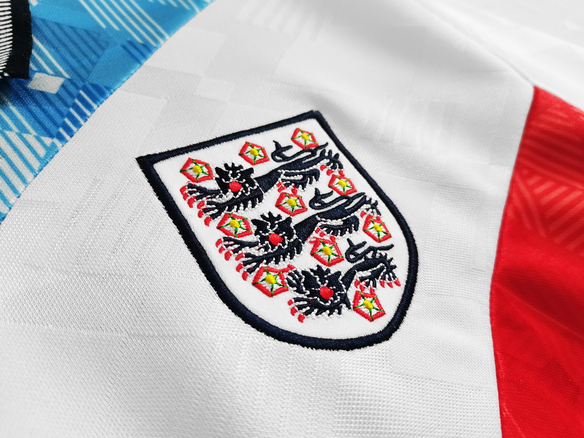 England 1990 Men's Mash-Up Retro Shirt