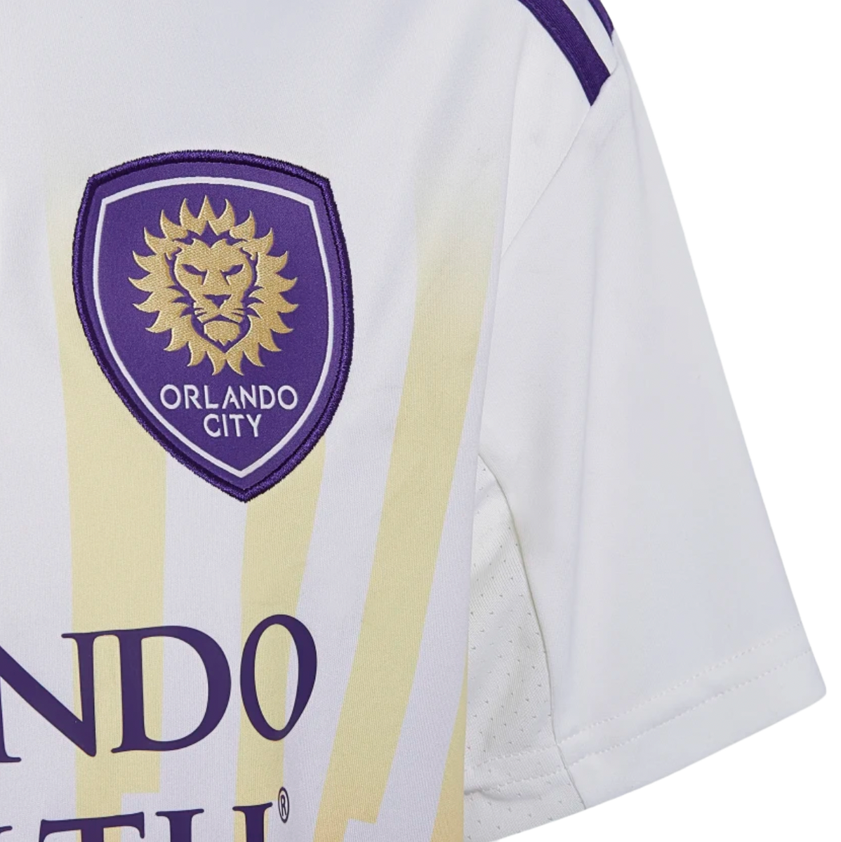 Orlando City SC 2022 Kid's Away Shirt and Shorts