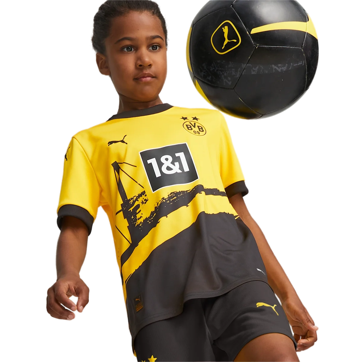 ADEYEMI #27 Borussia Dortmund 23/24 Kid's Home Shirt and Shorts
