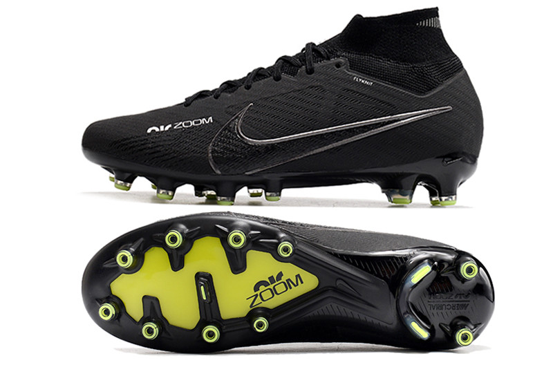Nike Air Zoom Mercurial Superfly 9 Elite AG Football Boots - Black