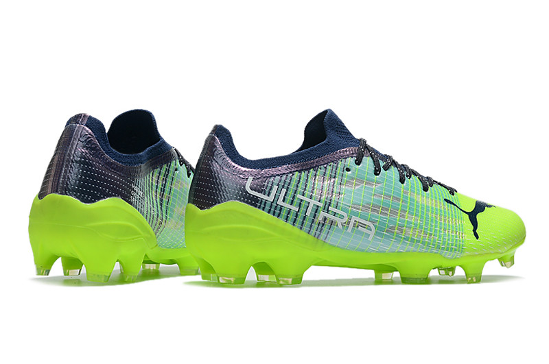 Puma Ultra 1.3 FG/AG - Light Blue/Neon Yellow