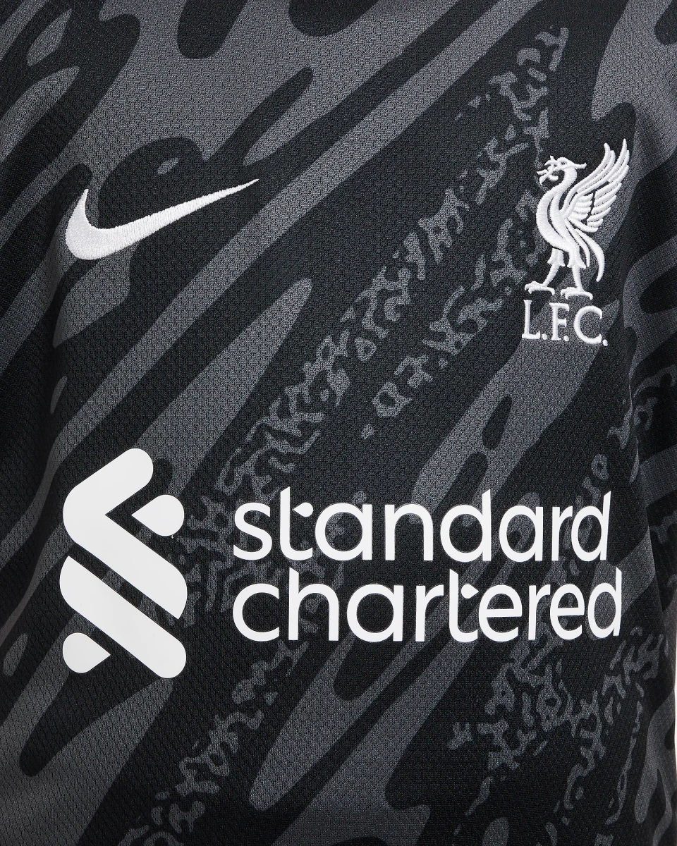 Liverpool 24/25 Kid's Home Goalkeeper Shirt and Shorts
