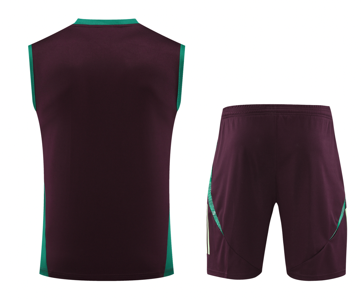 Mexico 2024 Men's Bordeaux Training Tank Top