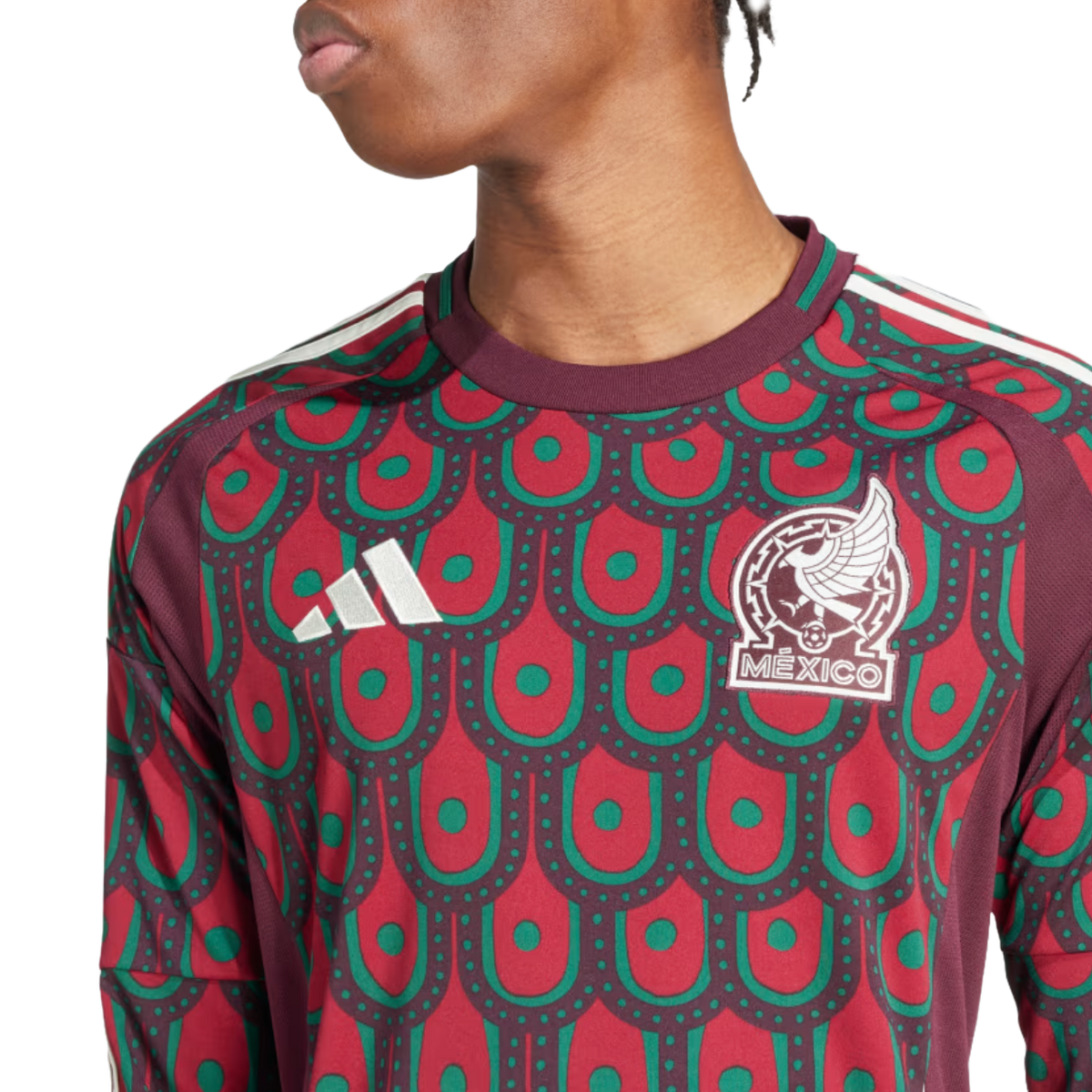 Mexico 2024 Men's Home Long Sleeve Shirt
