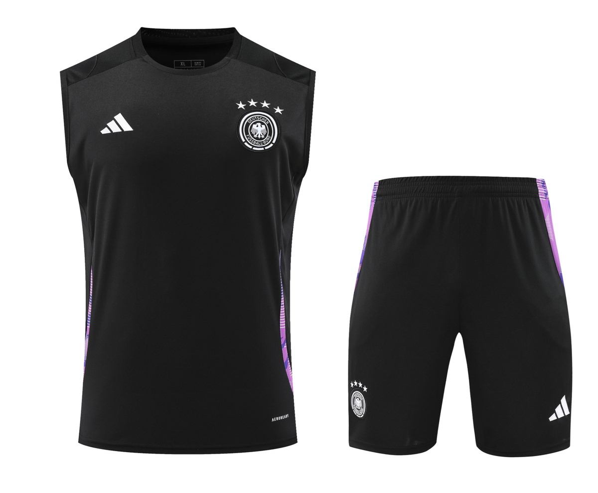 Germany 2024 Men's Black Training Tank Top