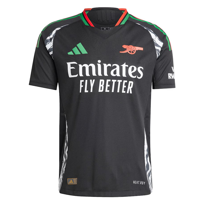 RICE #41 Arsenal 24/25 Authentic Men's Away Shirt - Arsenal Font