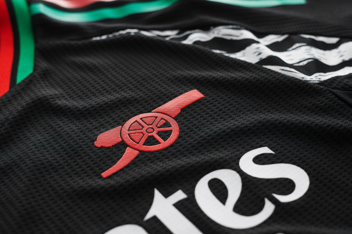 RICE #41 Arsenal 24/25 Authentic Men's Away Shirt - Arsenal Font