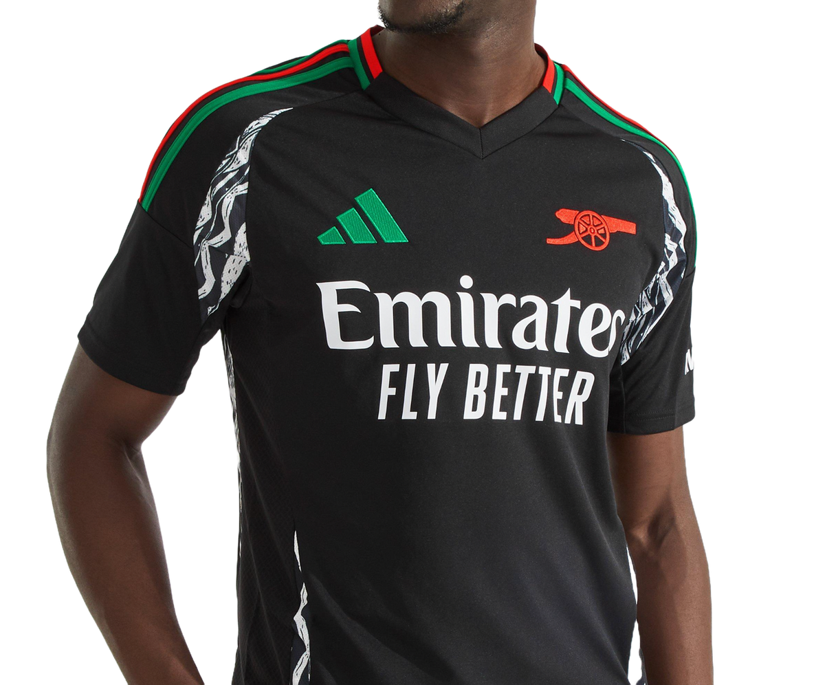 RICE #41 Arsenal 24/25 Stadium Men's Away Shirt - Arsenal Font
