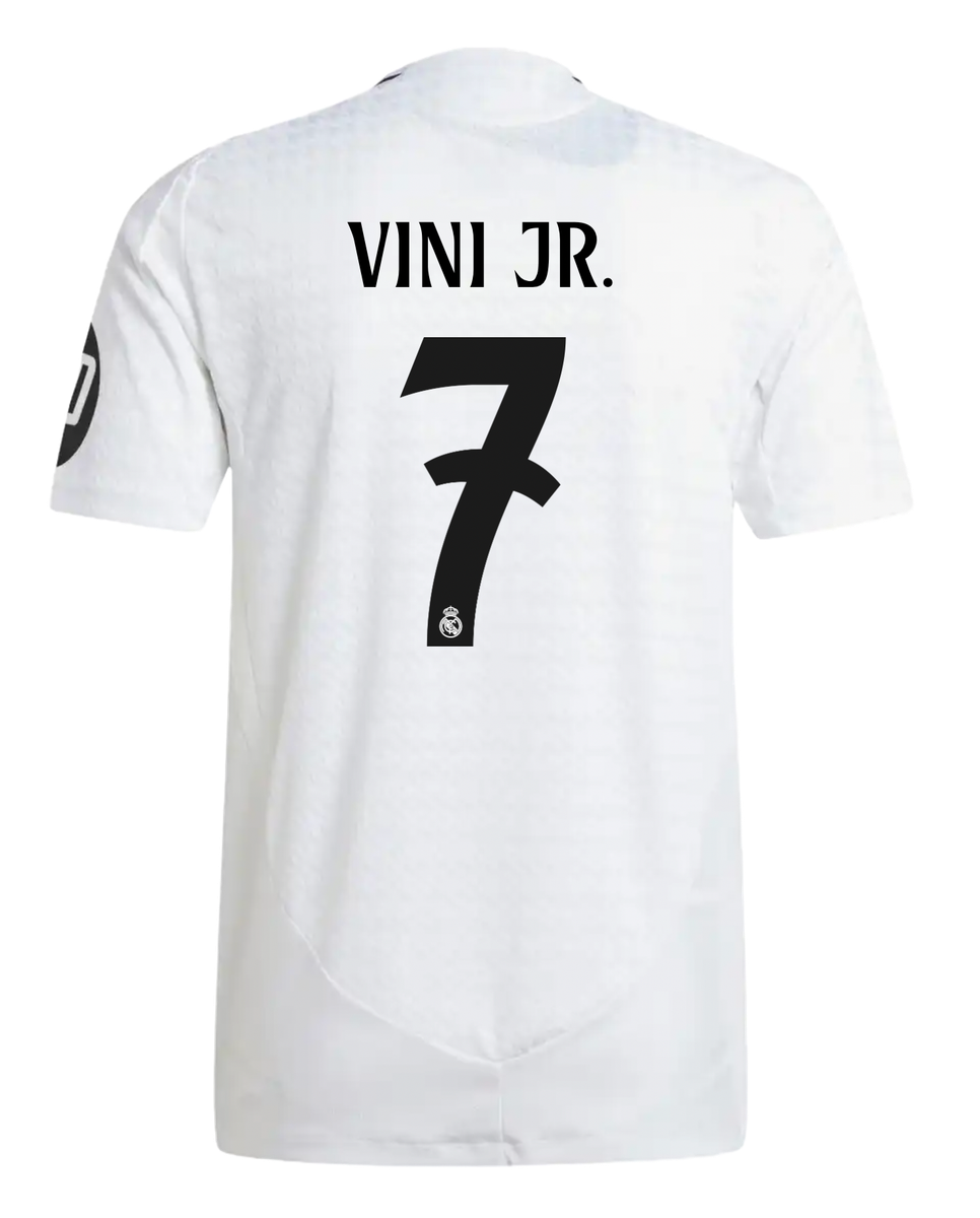 VINI JR #7 Real Madrid 24/25 Authentic Men's Home Shirt