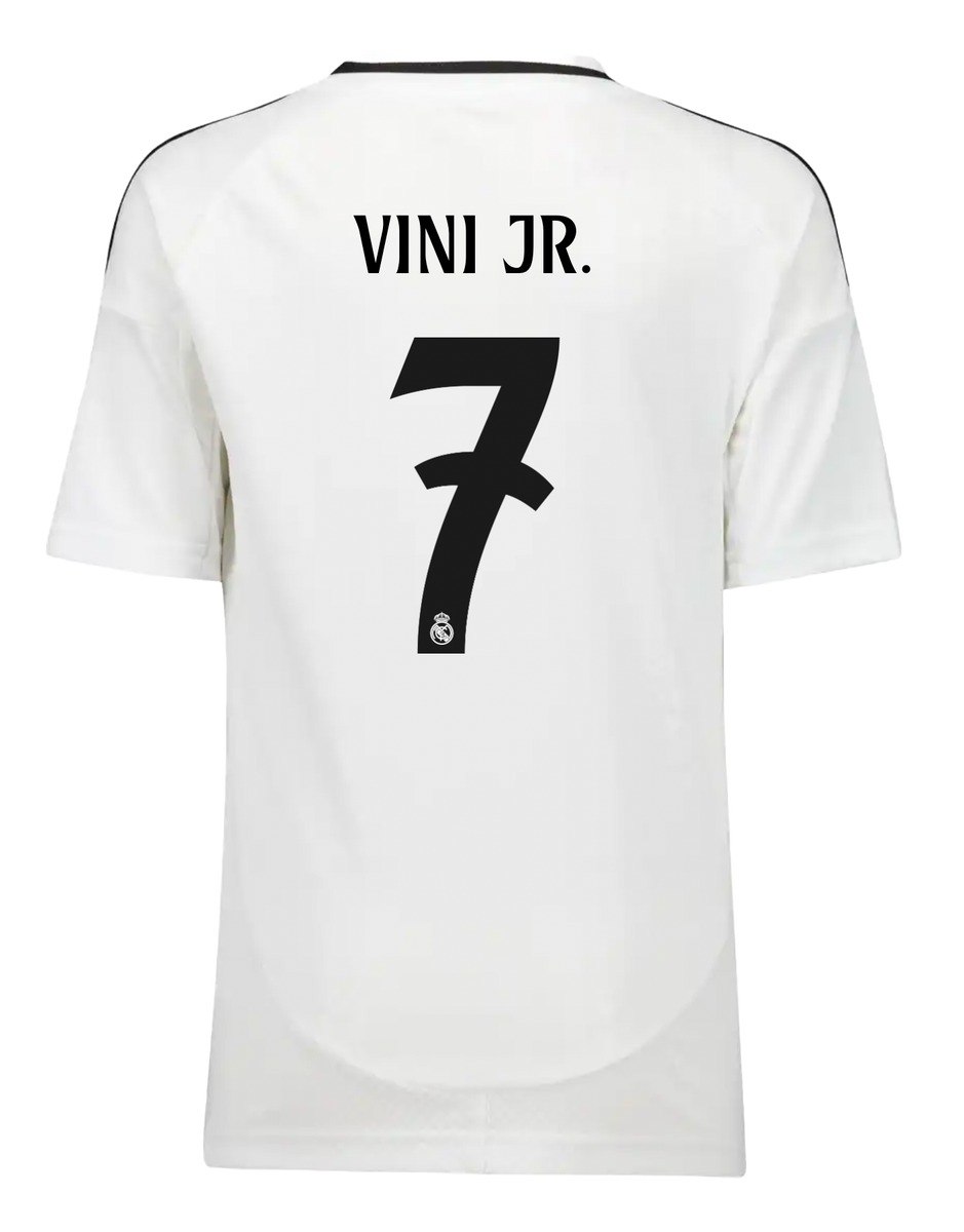 VINI JR #7 Real Madrid 24/25 Kid's Home Shirt and Shorts