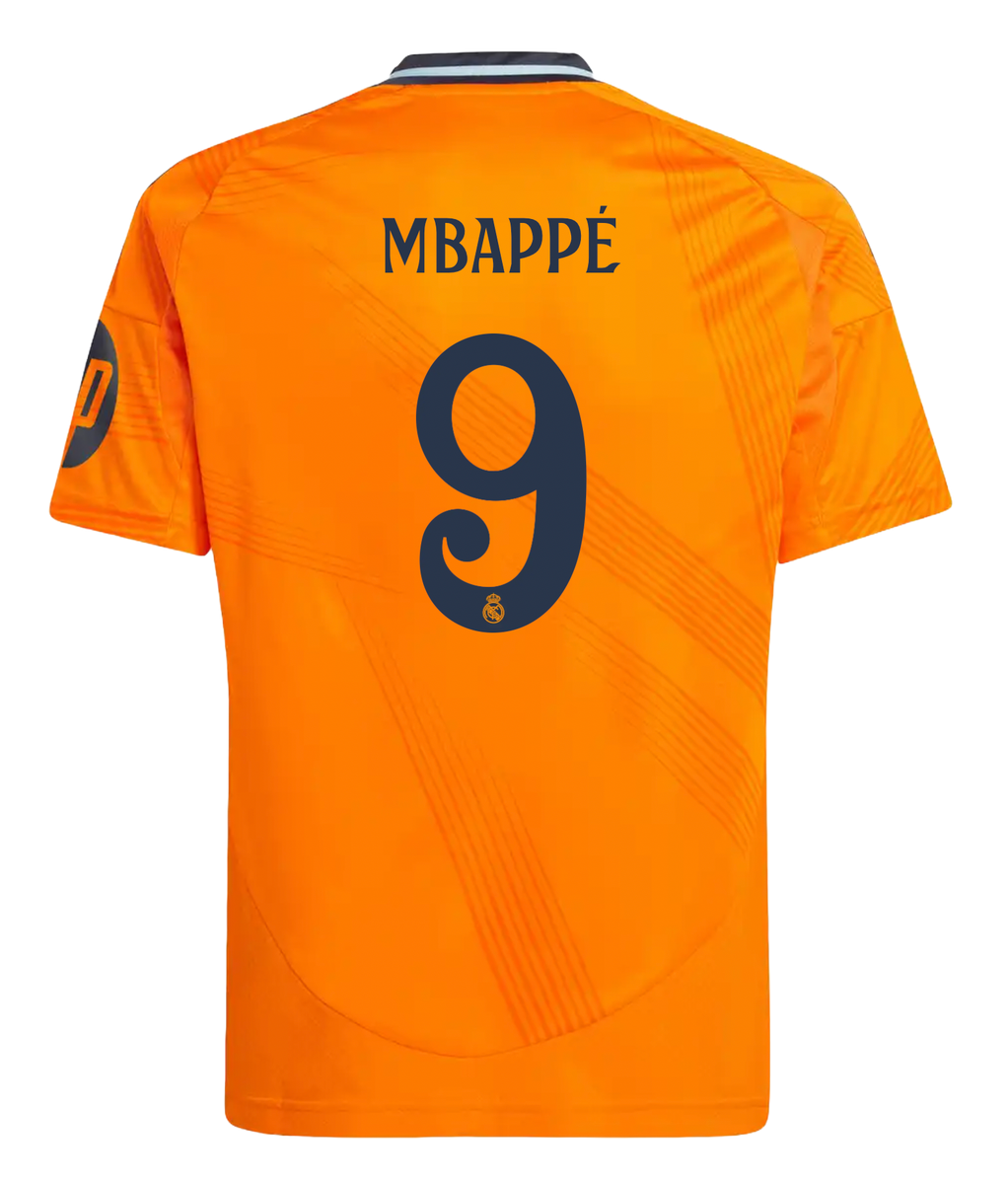 MBAPPÉ #9 Real Madrid 24/25 Kid's Away Shirt and Shorts