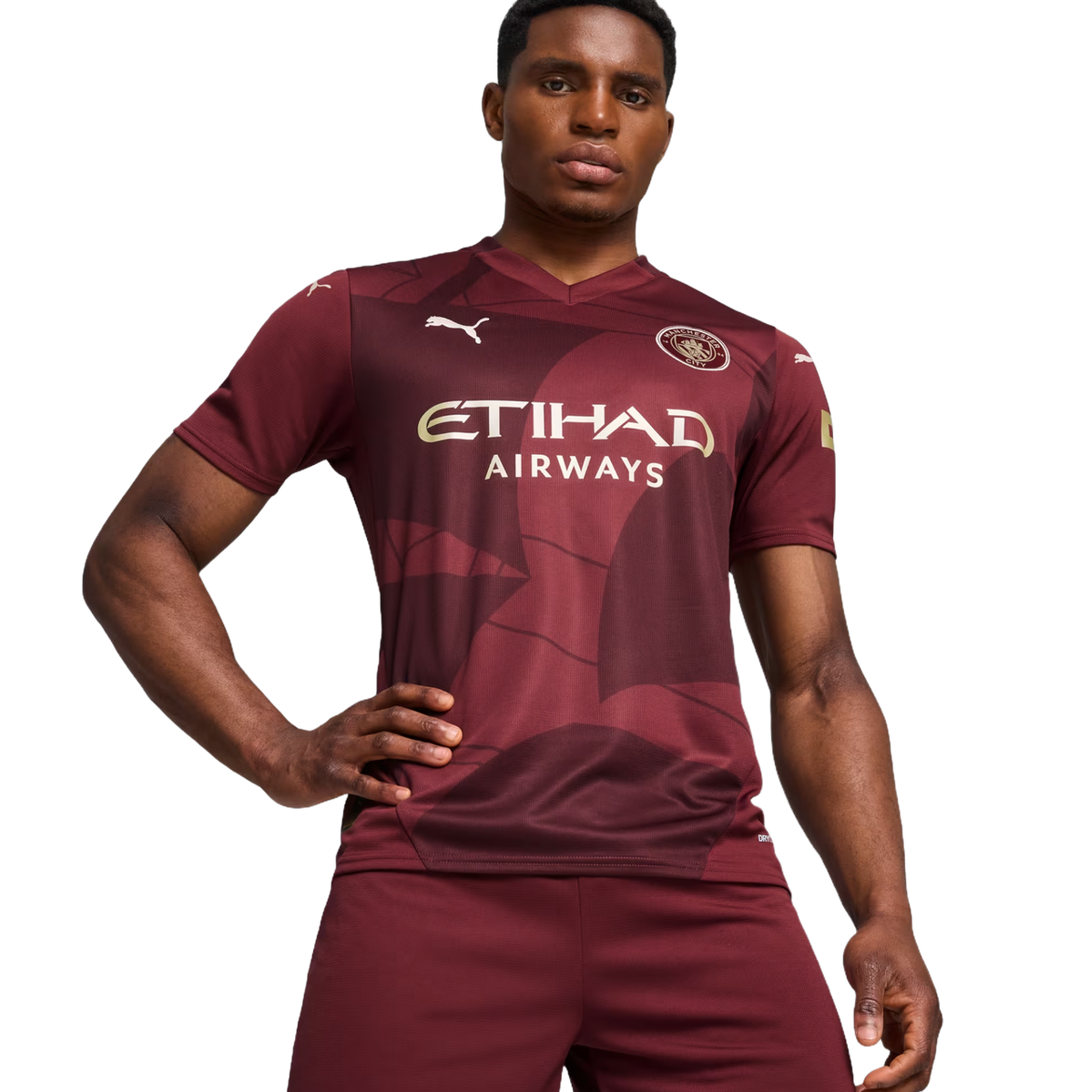 HAALAND #9 Manchester City 24/25 Stadium Men's Third Shirt - Man City Font