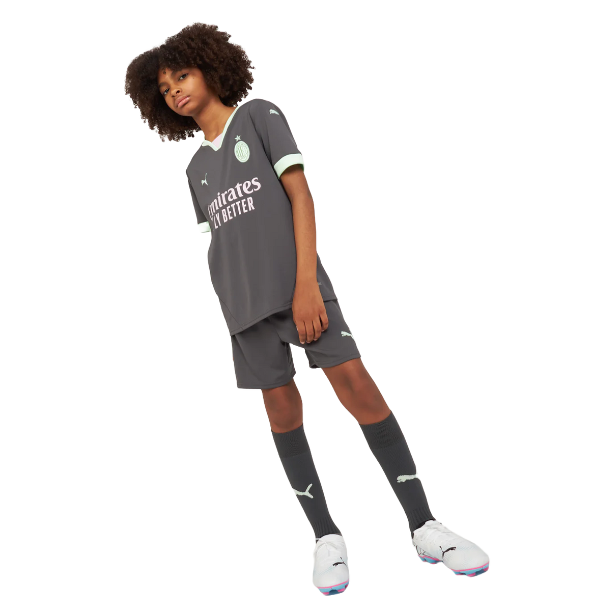 AC Milan 24/25 Kid's Third Shirt and Shorts