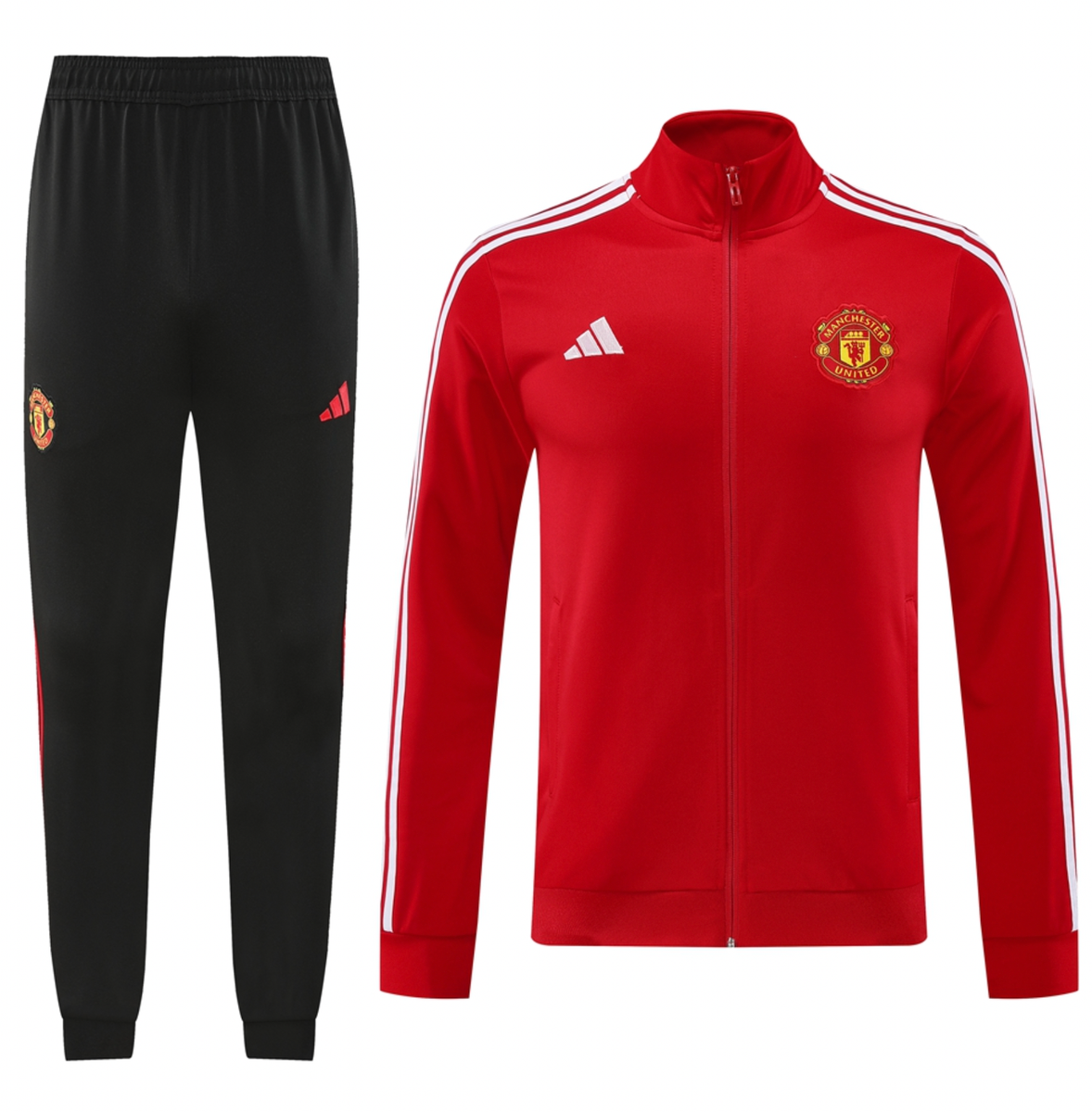 Manchester United 24/25 Men's Red Long Zip Jacket