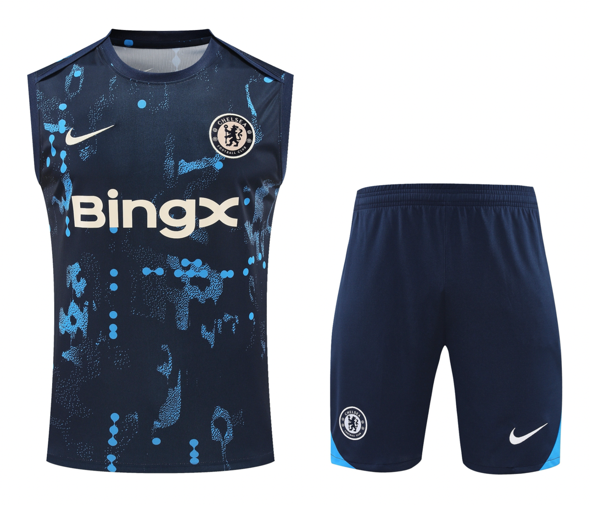 Chelsea 24/25 Men's Navy Pre-Match Training Tank Top