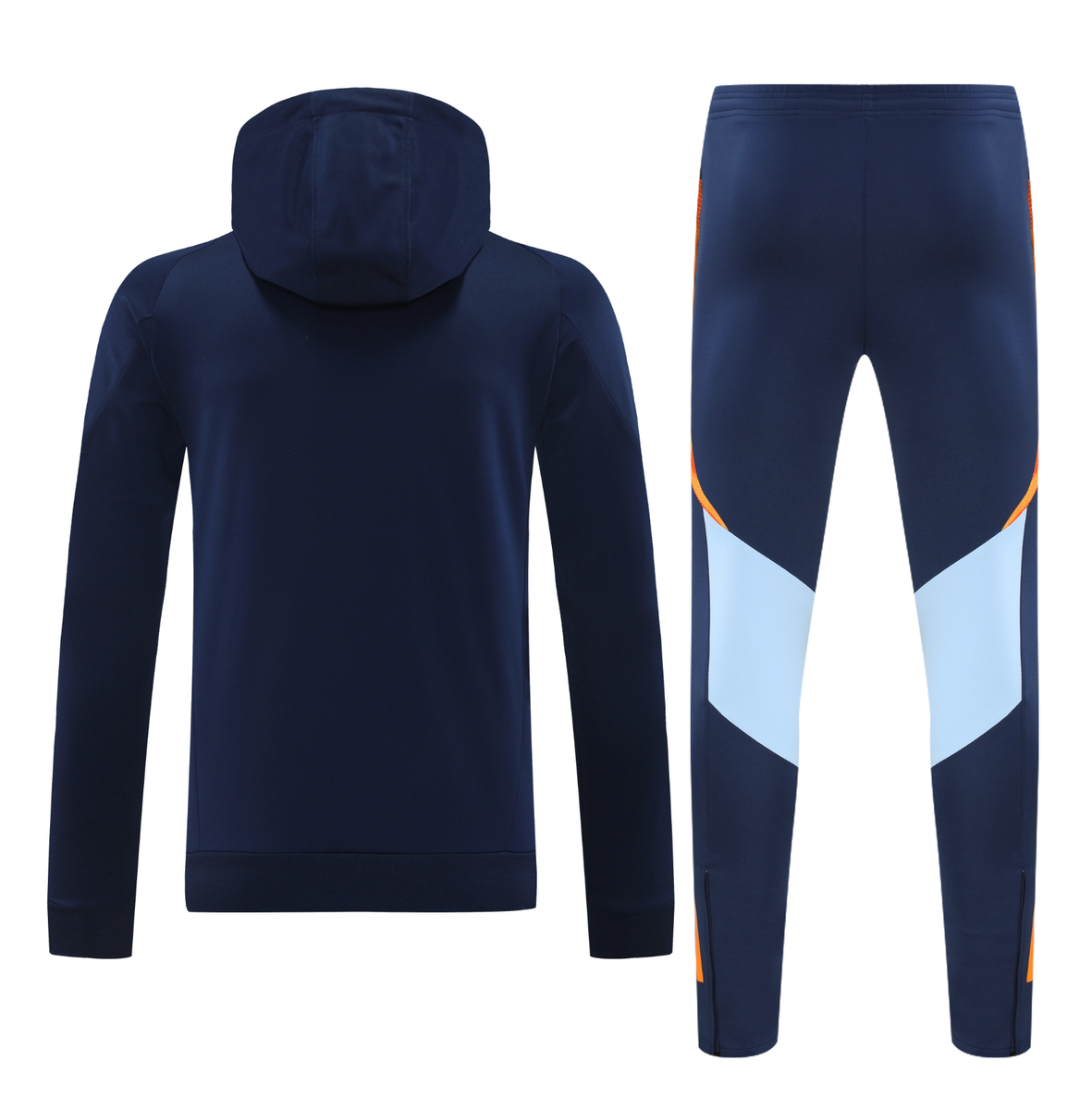 Real Madrid 24/25 Men's Navy Hoodie Tracksuit