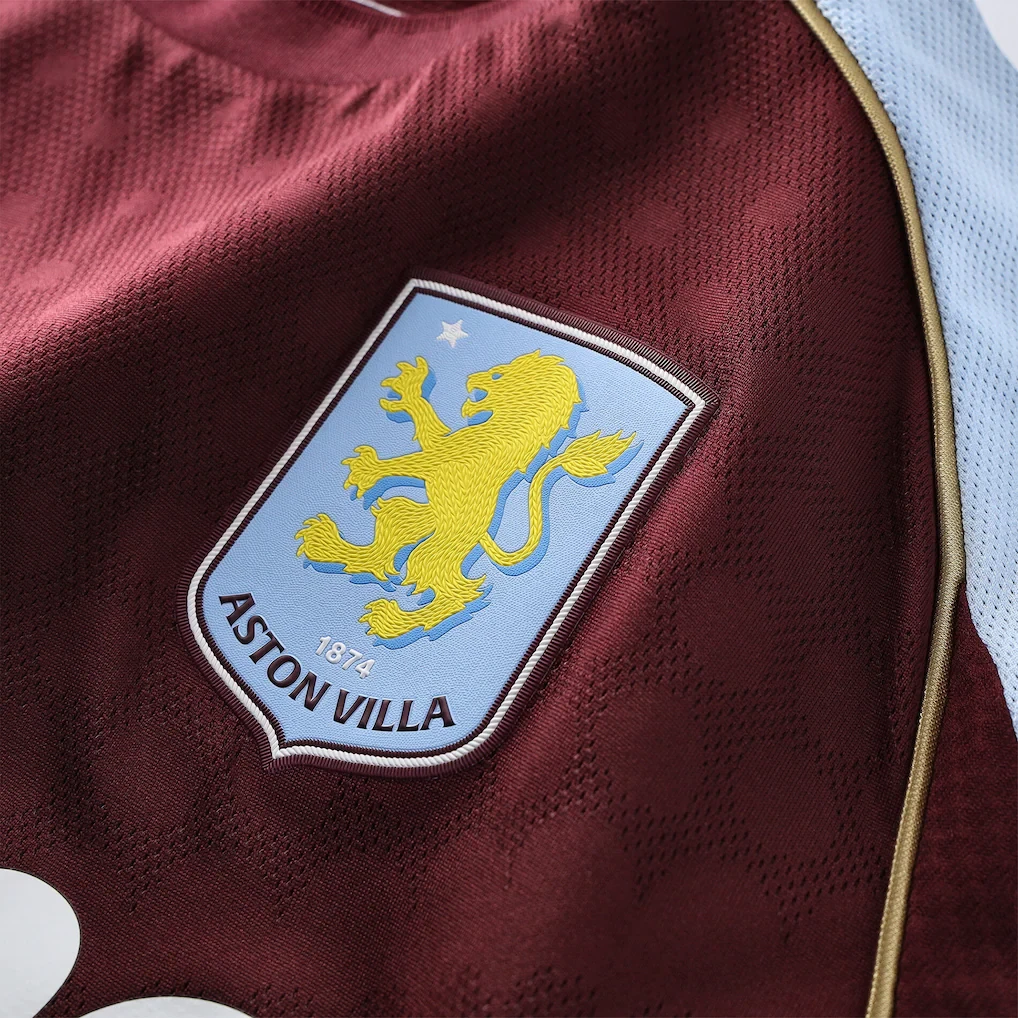 Aston Villa 25/26 Authentic Men's Home Shirt