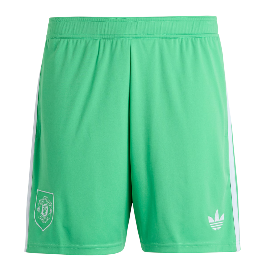 Manchester United 25/26 Kid's Green Goalkeeper Mini-Kit