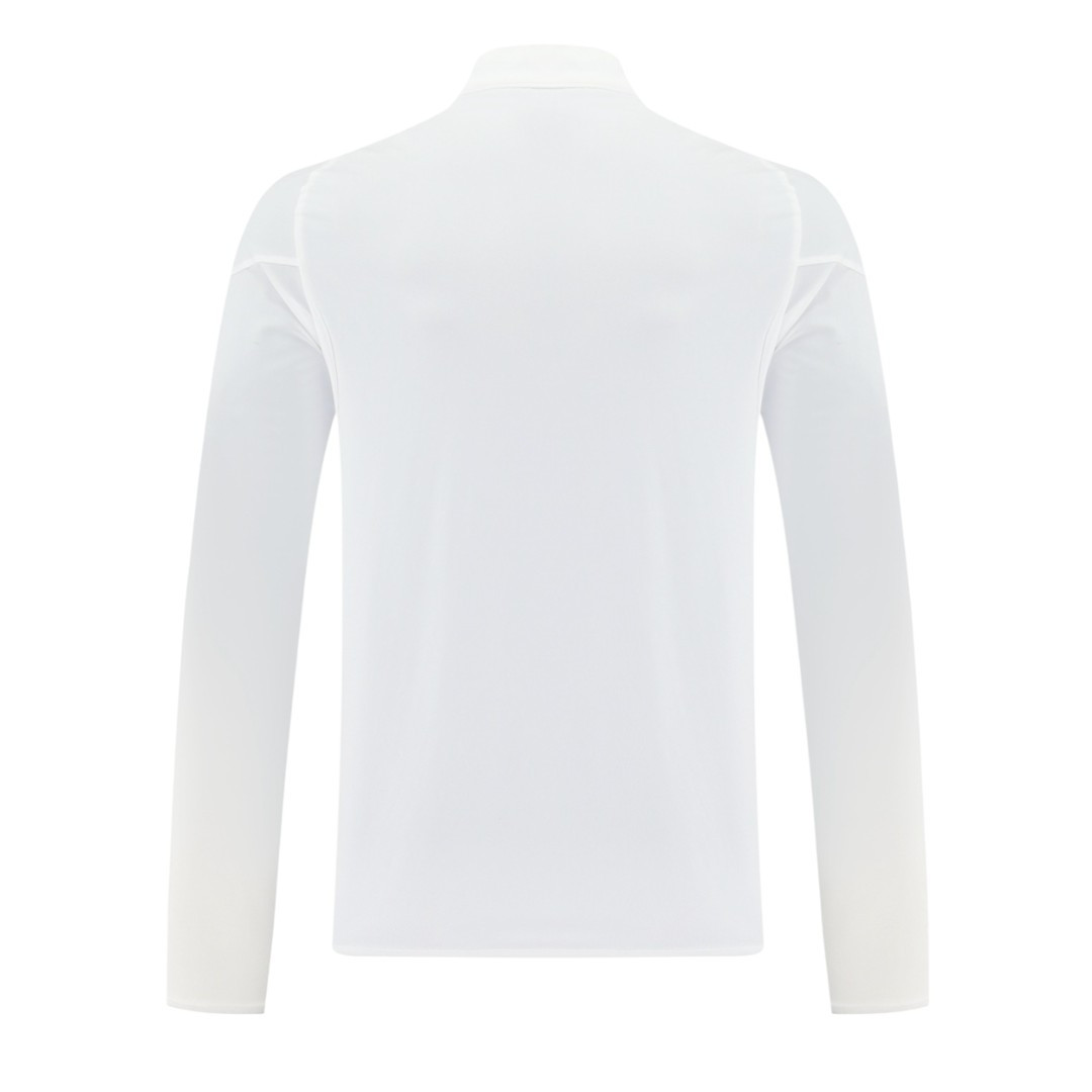 Juventus 25/26 Men's White Long Zip Windbreaker