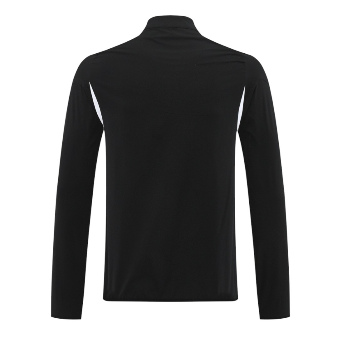 Liverpool 25/26 Men's Black Long Zip Windbreaker