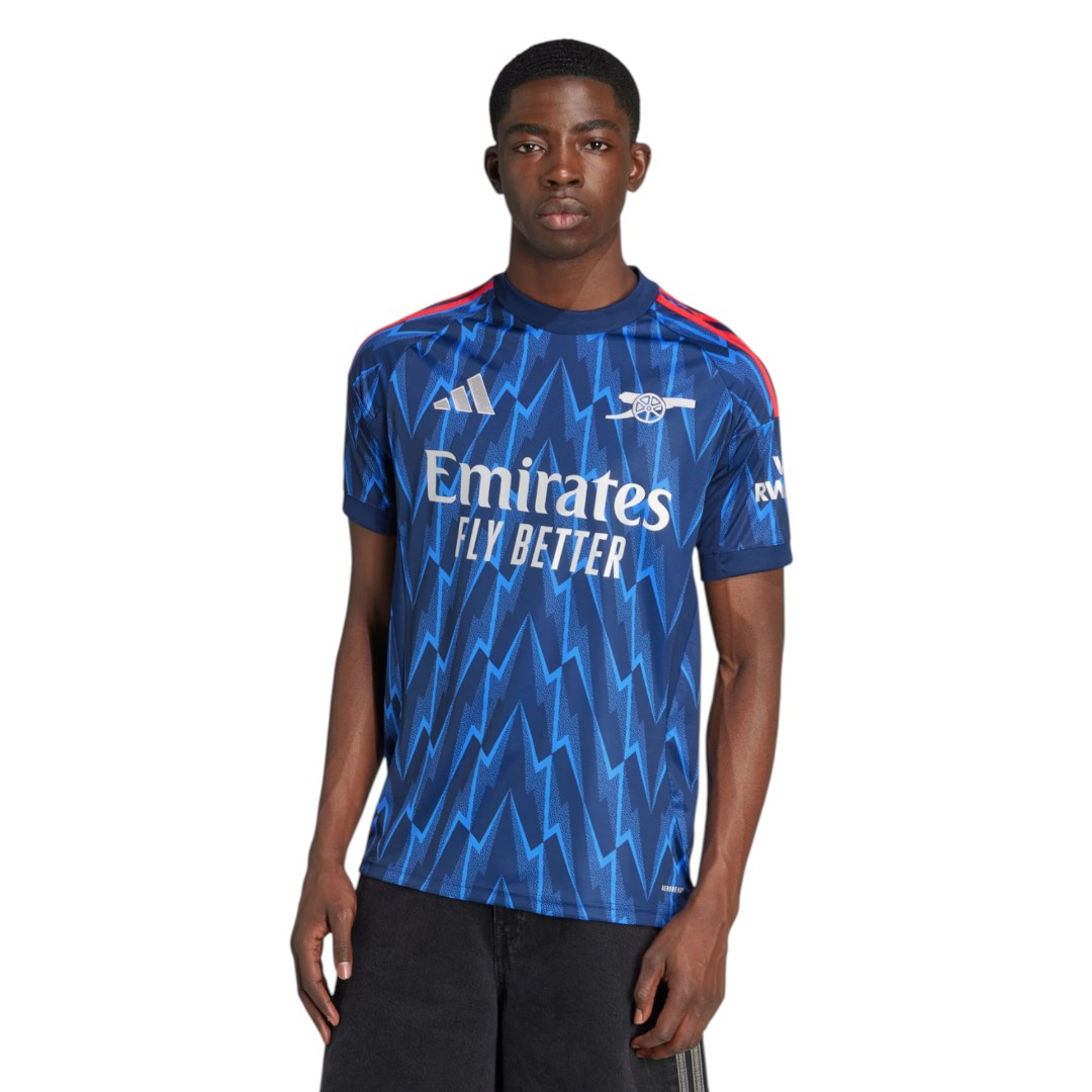 RICE #41 Arsenal 25/26 Stadium Men's Away Shirt - PL Font