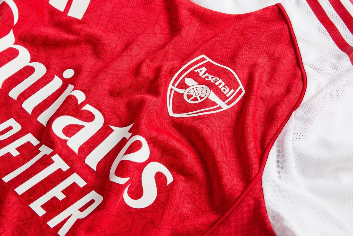 RICE #41 Arsenal 25/26 Authentic Men's Home Shirt - PL Font