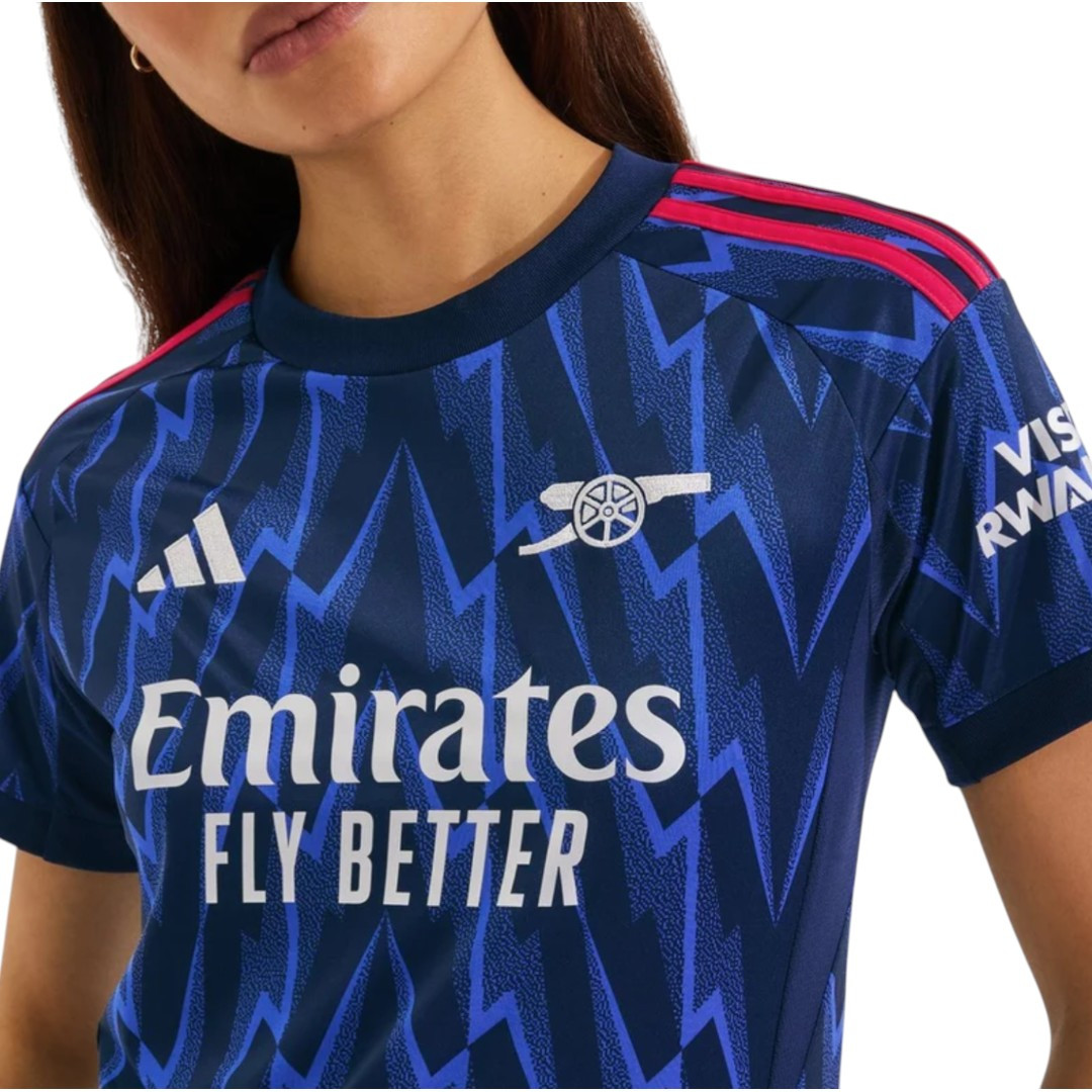 RICE #41 Arsenal 25/26 Women's Away Shirt - Arsenal Font