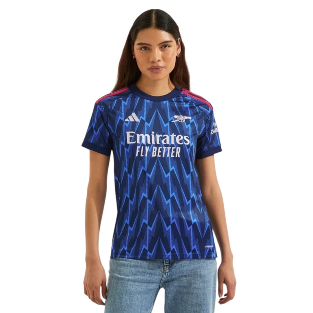 ØDEGAARD #8 Arsenal 25/26 Women's Away Shirt - PL Font