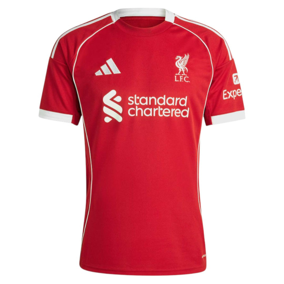 ISAK #9 Liverpool 25/26 Stadium Men's Home Shirt - Liverpool Font