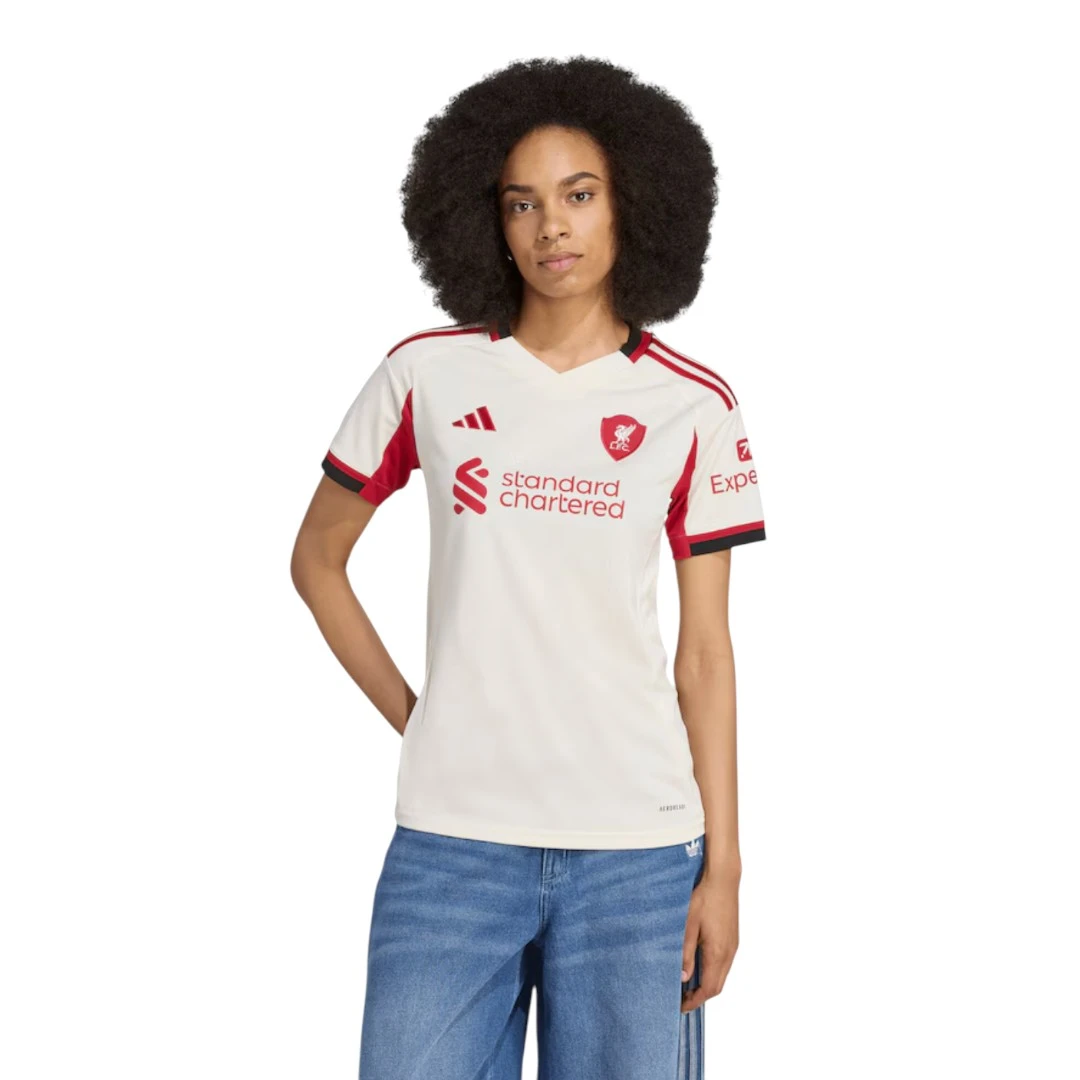 ISAK #9 Liverpool 25/26 Women's Away Shirt - Liverpool Font