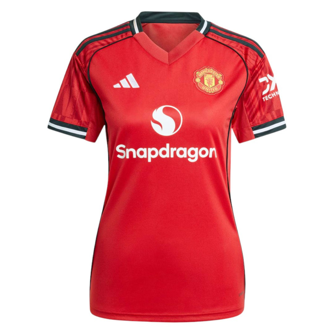 B.FERNANDES #8 Manchester United 25/26 Women's Home Shirt - PL Font