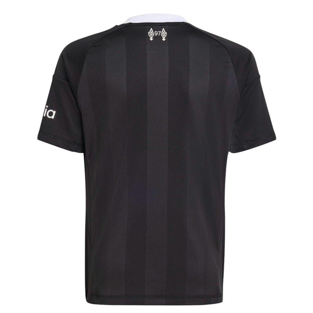 Liverpool 25/26 Kid's Black Goalkeeper Mini-Kit
