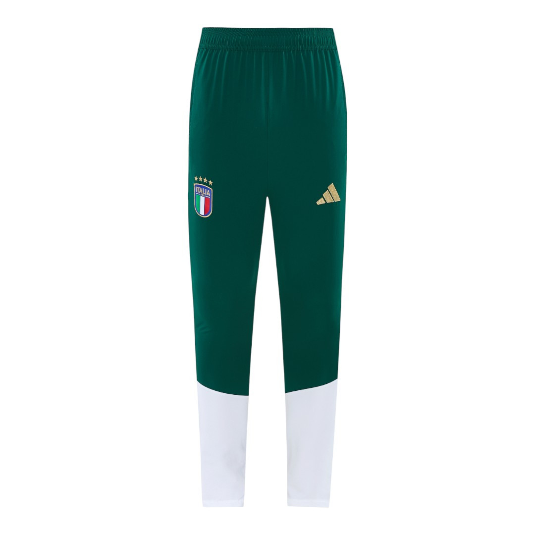 Italy 2026 Men's Green Long Zip Windbreaker