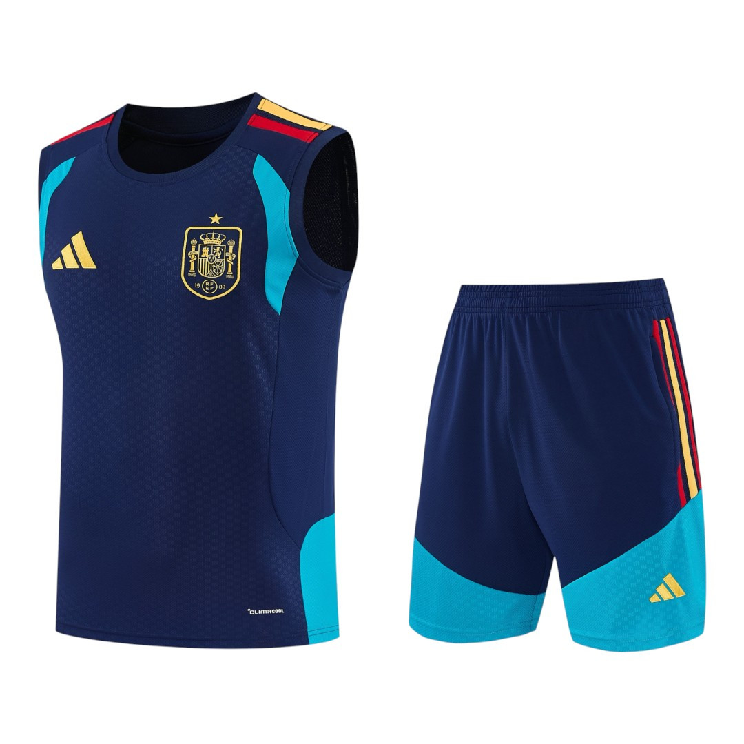 Spain 2026 Men's Navy Training Tank Top