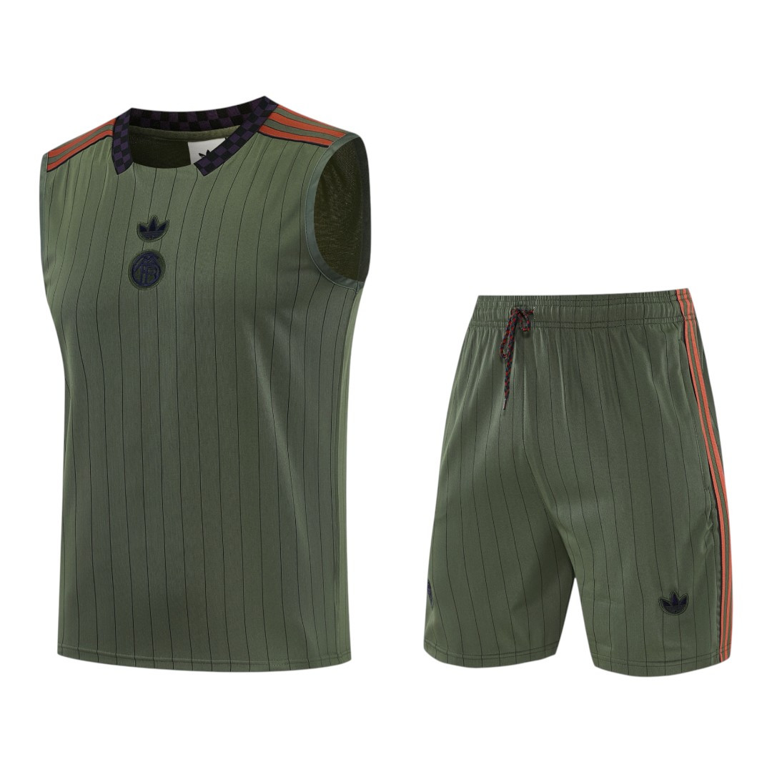 Bayern Munich 25/26 Men's Green Terrace Icon Tank Top