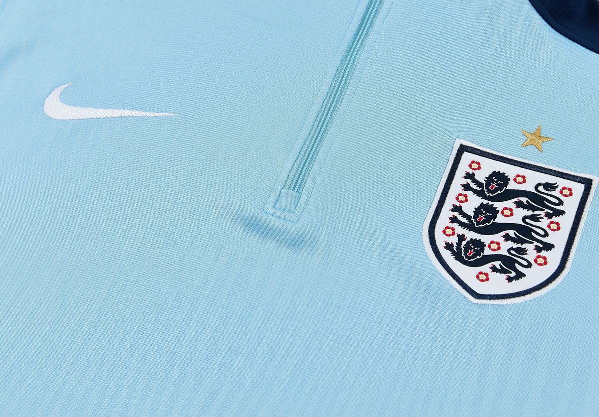 England 2026 Men's Sky Blue Short Zip Tracksuit
