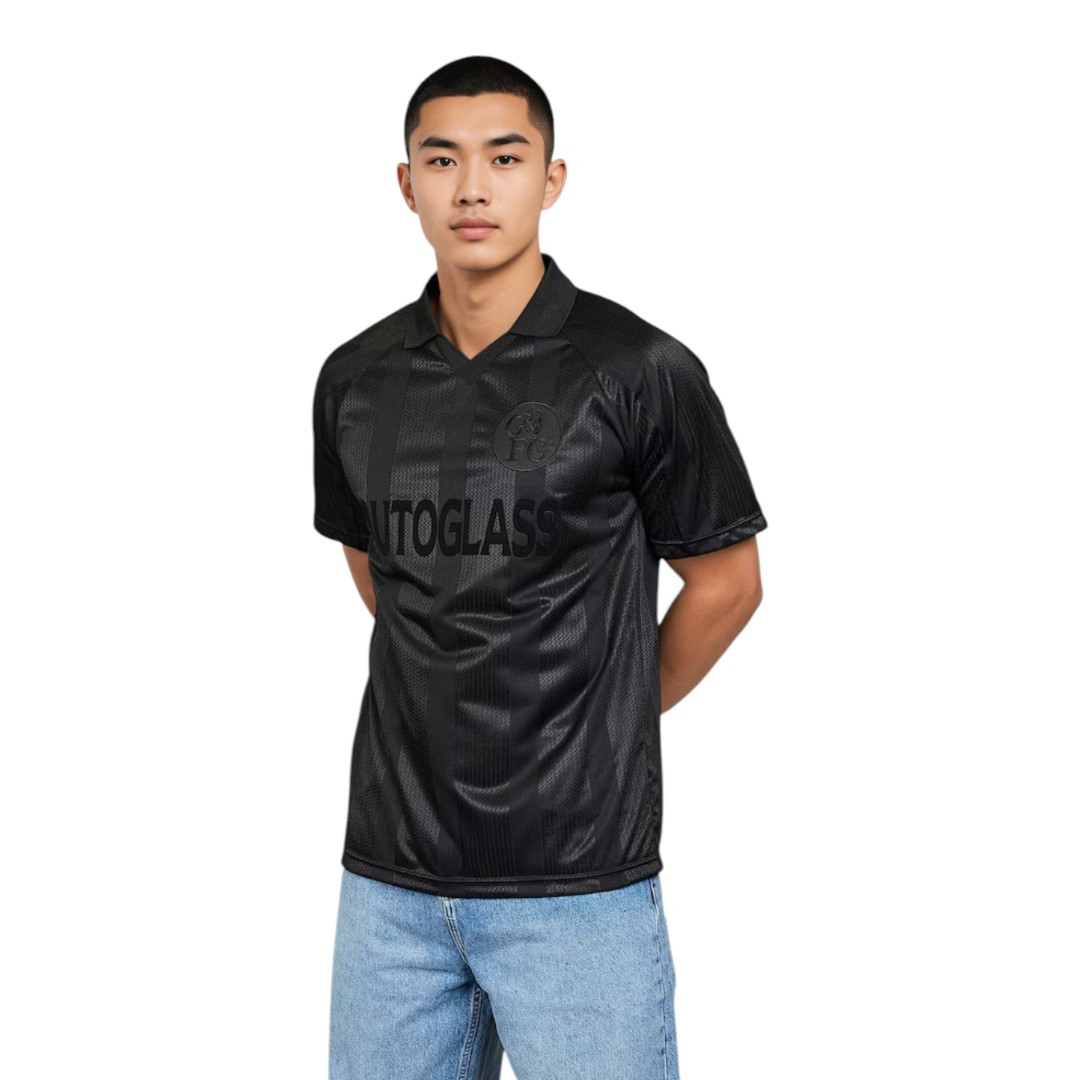 Chelsea 1998 Men's Black Out Retro Shirt