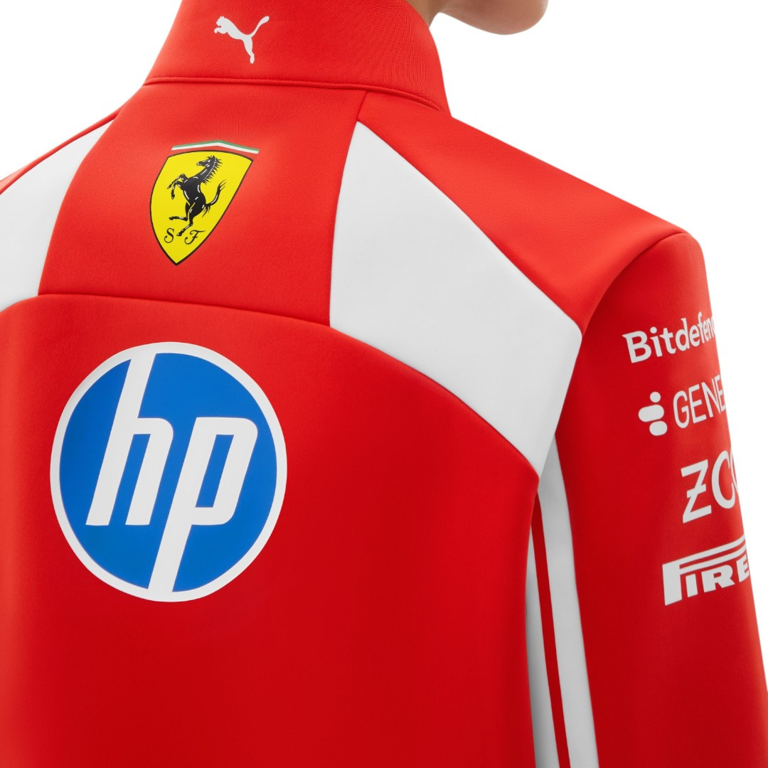 Scuderia Ferrari 2026 Red Team Softshell Jacket