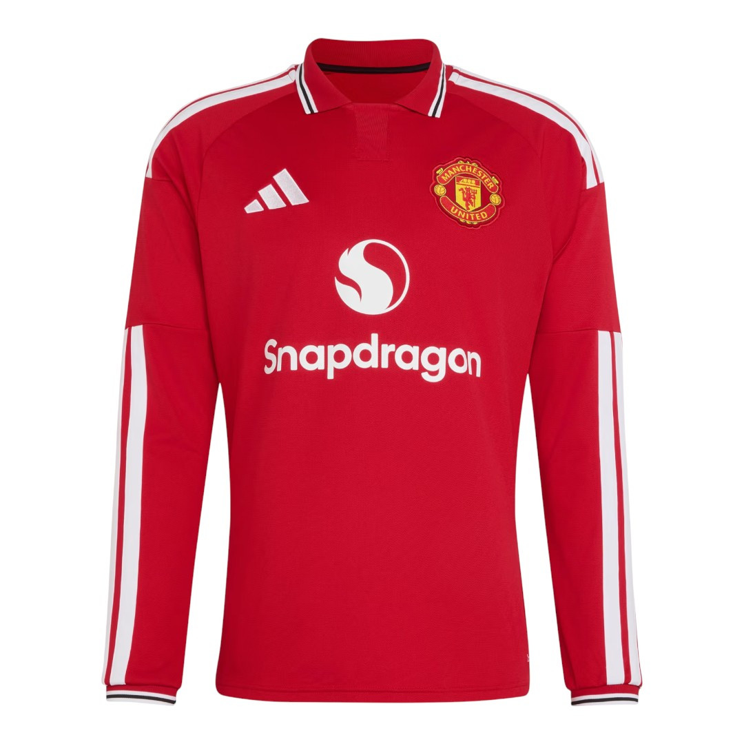 Manchester United 26/27 Men's Home Long Sleeve Shirt
