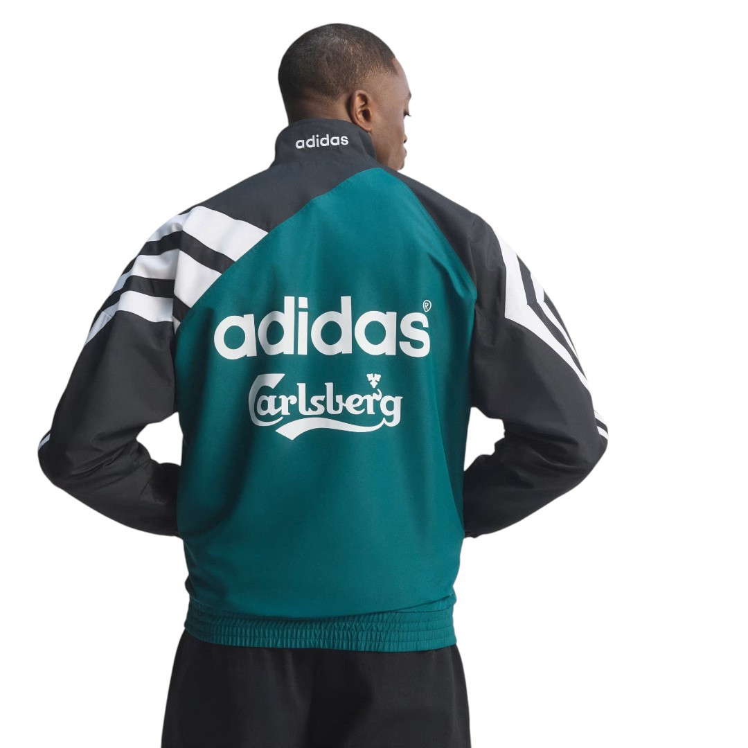 Liverpool 95/96 Bringback Men's Green Windbreaker