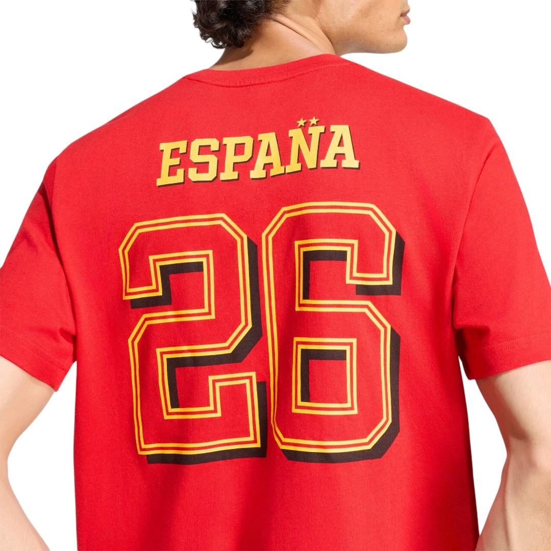Spain 2026 Men's World Champions Red T-Shirt
